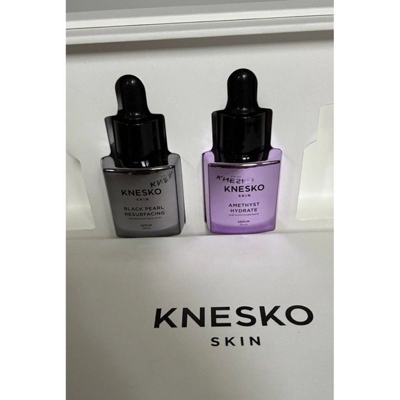 KNESKO Serum Set Of One Amethyst Hydrate And One Black...